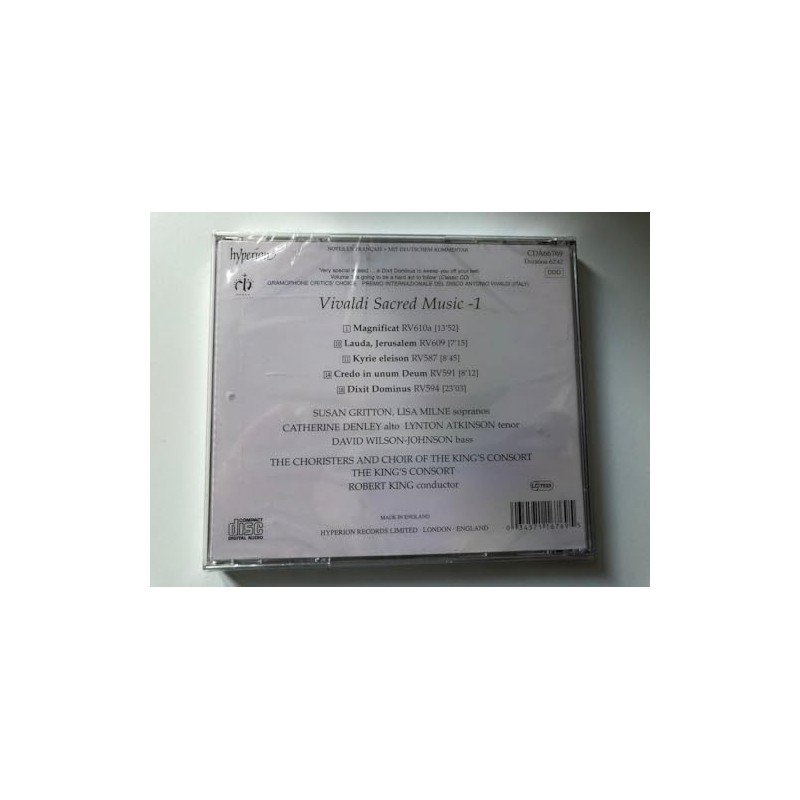 Vivaldi: Sacred Music, Vol.1