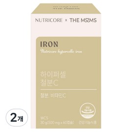 Nutricore The Moms Hypercell Iron C 30g, 2 units, 60 tablets / 뉴트리코어 더맘스 하이퍼셀 철분C 30g, 2개, 60정