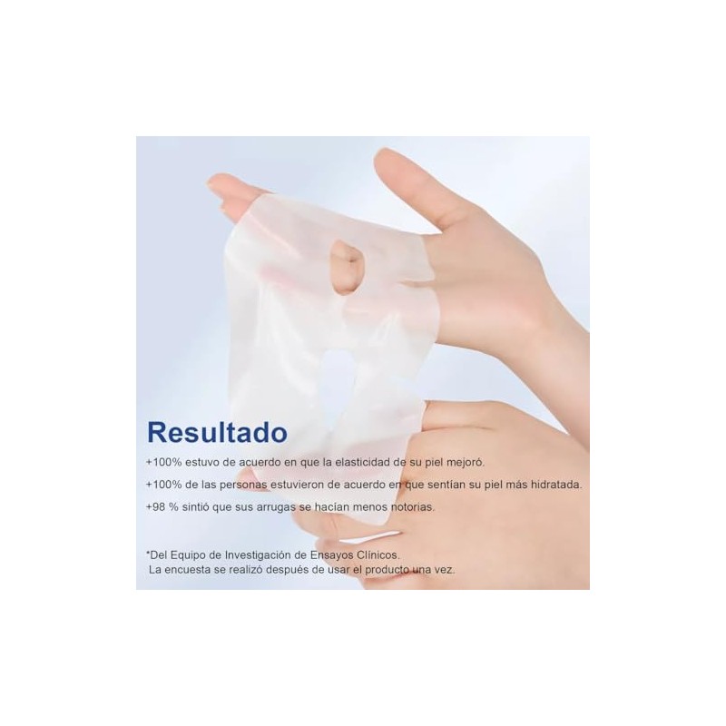 Bio Mascarilla Colageno, Mascarilla Nocturna de Colágeno4pcs