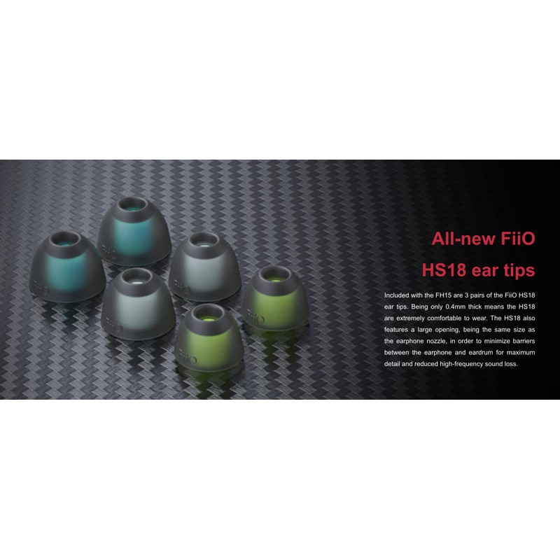 FiiO HS18 Eartips