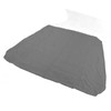 SPA Cover Square Waterproof 190 Silver Coated Polyester Taff Weather