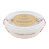 Mud Pie Circa Christmas Store Bought Dip Set, 6.5" dia,
