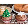 Staedter 50 Piece Merry Christmas Paper Baking Tray, Aluminum Coated,