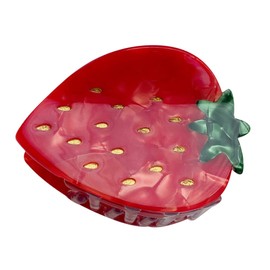 Strawberry Acetate Claw Clip,Acetate Hair Clips,Big Hair Clips for Women