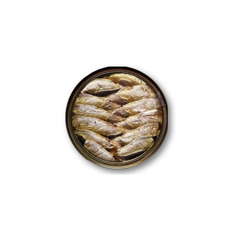 Grilled Catch Wild Caught Brisling Sardines in Olive Oil, 4.2