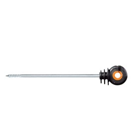 Gallagher - Distance screw insulator XDI ((XDI offset screw-in insulator) wood, 18cm, pack of 10) - Electric fence rope insulator / cord insulator - Electric fence wire insulator