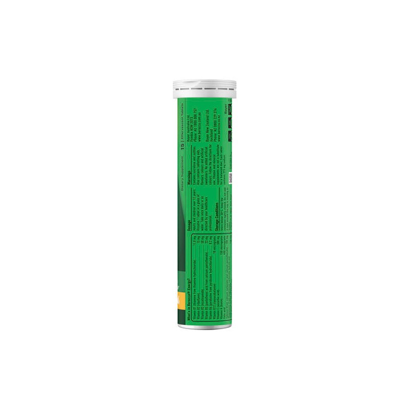 Berocca Energy Mango & Orange Effervescent Tablets 30 Pack
