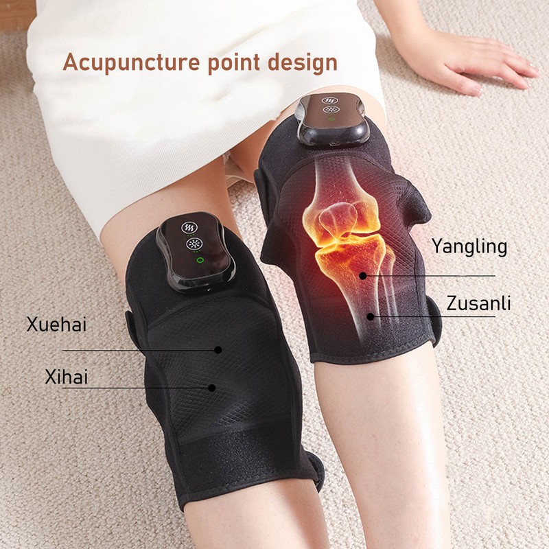 Heated Knee Brace Wrap Knee 3 Strength Mode Stress Relief