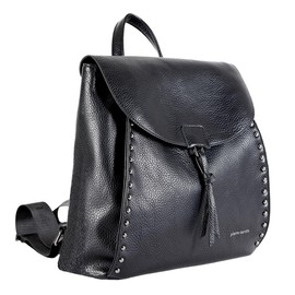 Pierre Cardin Women's Backpack, Shoulder Bag, Faux Leather, Faux Leather, Casual, Leather, Elegant, Multi-Function, Anti-Theft, Backpack, Backpack, Business Travel, Handbag, Black