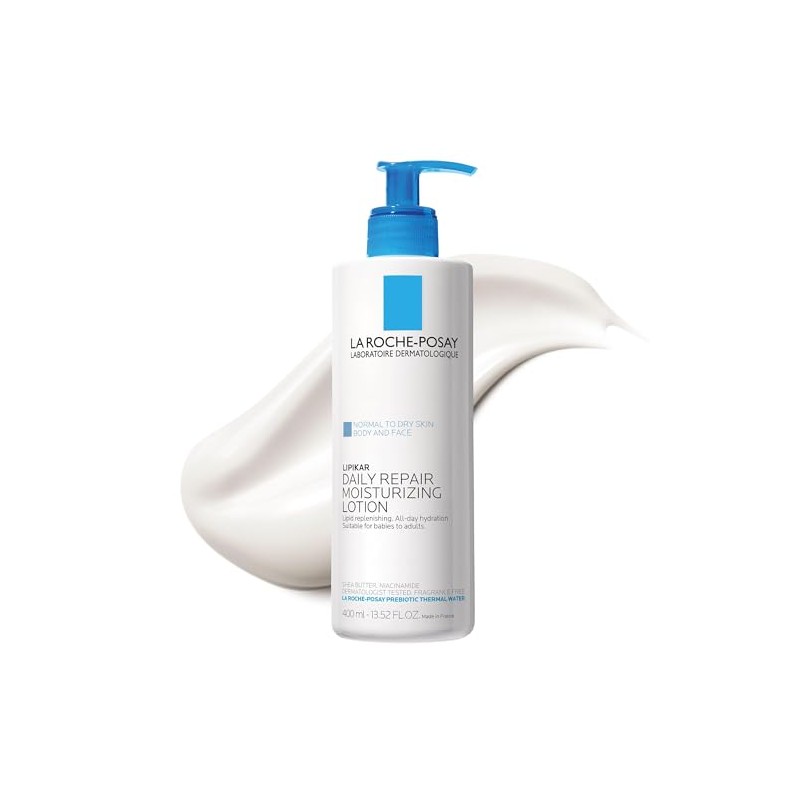 La Roche-Posay Lipikar Body Lotion Daily Repair Moisturizing Lotion, 13.52