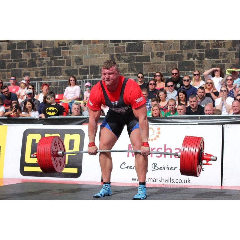 CERBERUS Strength EXTRA LONG Axle Bar Elite Lifting Straps (Pair)