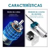 Burkey Router Madera Recortadora Rebajadora 800w 15 Brocas Carburo