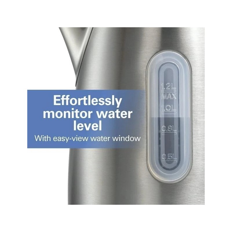 Hamilton Beach Kettle, 1.2 L, 5 Cup Capacity, Ultra-Fast Heating,