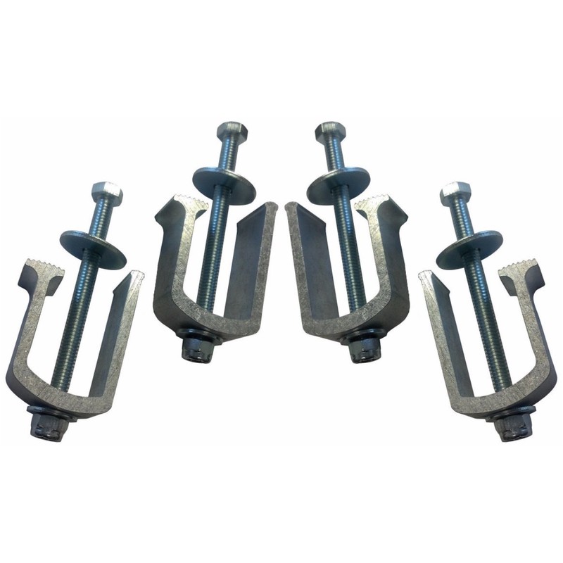 (4 Pack) Easy Mount - Truck Tool Box Clamps -