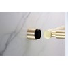 EVI Herrajes, I-198/28, Brass Wall Door Stopper for Handle with