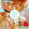 PullCrease 24 Sets Graduation Clear Plastic Light Bulb Jars with