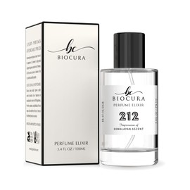 BIOCURA BC Perfume 212 Inspired by Himalayan Ascent For Men Replica Fragrance Dupes Eau de Parfum Spray Bottle 3.4 Fl Oz/100ml