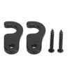 Sun Visor Clips 699618848816 Black Sunshade Holder Clips with Screws