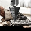 Large Step Drill Bit(Pro),16Holes 2", High Speed Steel, Drill Bit