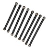 8pcs M3 Aluminum Alloy Link Rod Linkage Set for Axial