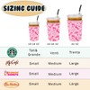 Reusable Insulated Neoprene Iced Coffee Cup Sleeve, Durable Drink Sleeve