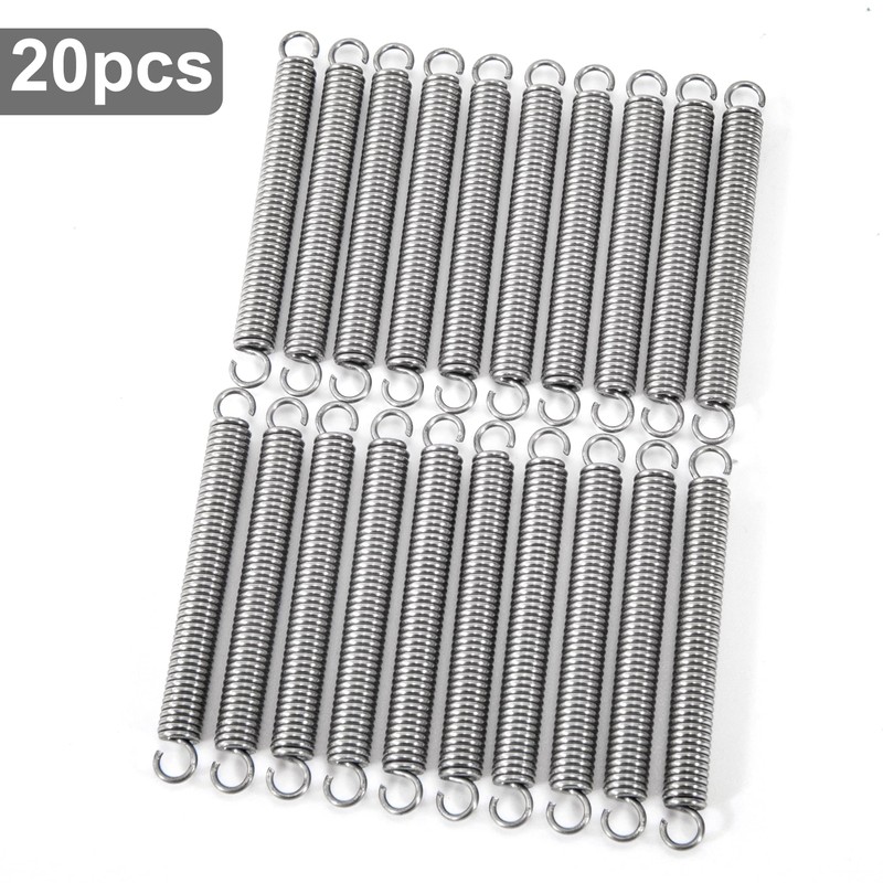 GUNGY Tension Springs with Hooks Stainless Steel Tension Spring 45