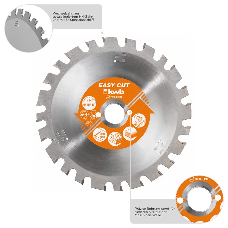 kwb 160 x 20 mm Circular Saw Blade, Made in