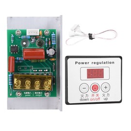 SCR Digital Voltage Regulator 6000W AC 220V Electric Motor Speed Controller Dimmer Thermostat Module