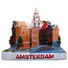 Souvenir Magnet Holland Amsterdam Canals 5.5 x 5 cm Maritime