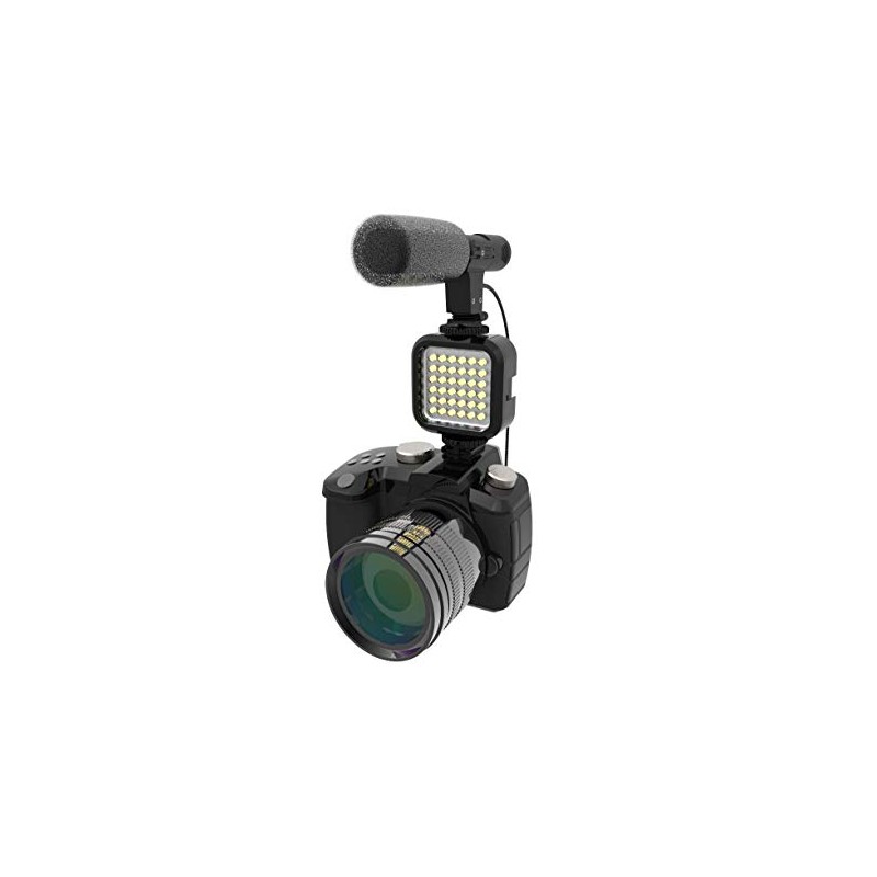 Digipower Light & Microphone 2PC Video Blogging
