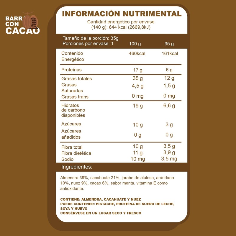 PACK NÜWA KETO: Barritas de Cacao, Almendra y Frutos Secos