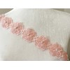PEPPERLONELY 1 yarda 18 piezas de cinta bordada con flores