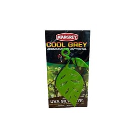 Margrey Aromatizante Ambiental Cool Grey con aroma a Uva Silvestre, mantiene ambiente fresco, para automóvil, hogar, oficina