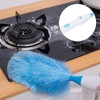 180° Bendable Electric Feather Duster Window Blinds Furniture Cleaning Tool