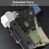 Tactical Holster Extended Support Holder Kit, Pistol Airsoft Holster Extended