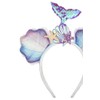 A Miaow Shiny Sequin Mermaid Headband Glitter Mermaid Princess Seashell