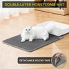 BomDa Cat Litter Mat, Large Kitty Litter Box Trapping Mat,