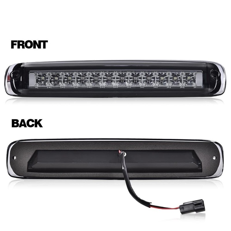 PIT66 3rd Brake Light Compatible with Chevy Silverado 1999-2006/Compatible with
