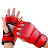 Half Finger Boxing Gloves Punching Bag Open Palms Fighting Kickboxing