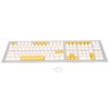 Keyboard Keycaps Bee Milk Subject PBT Material OEM Height Dye