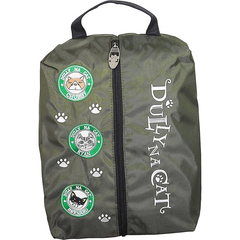 DULLY NA USA DN-SB04 Shoe Bag, Khaki