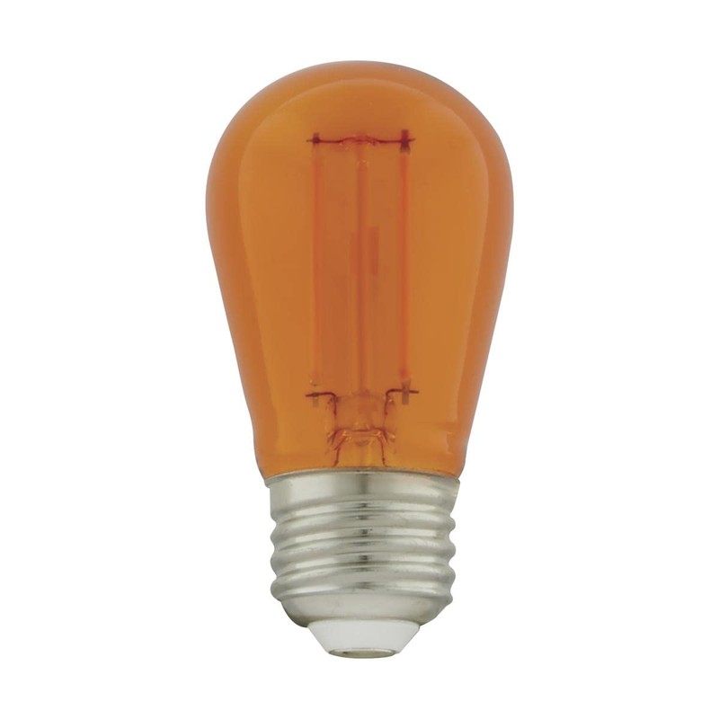 Satco S8026 Bulb, s14, Brown, 4 Pack
