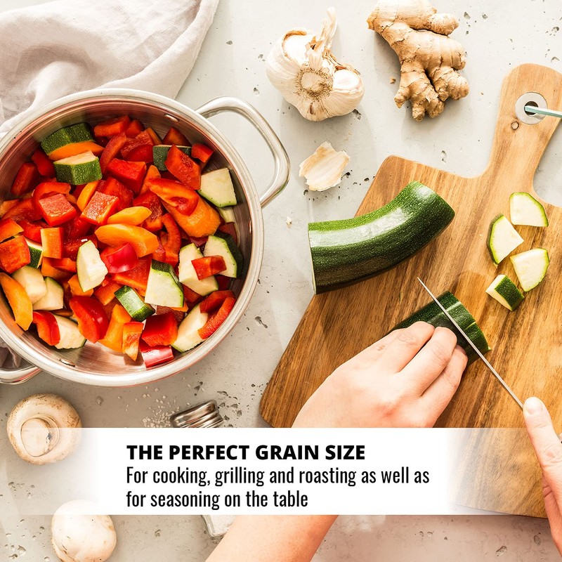 Himalayan Chef Pure Pink Salt Fine Grain, Coarse, 1 Pound