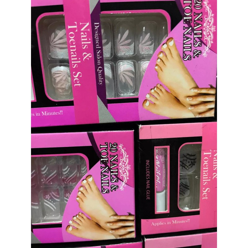 A ella Uñas Decoradas Para Pies