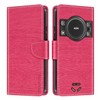 Shantime Leather Wallet Case Compatible with AGM H5, Colorful Flip