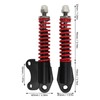 Scooter Shock Absorber Stainless Steel Spring Black Red Safe Stable