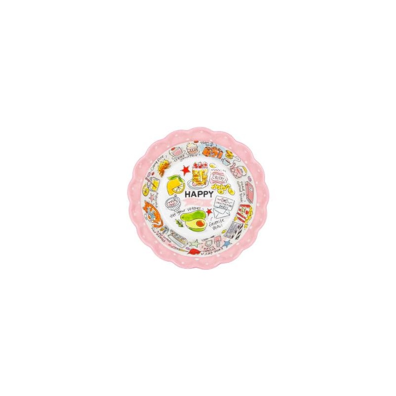Blond Amsterdam Cheerful Serving Bowl Besties - Happy Collection -