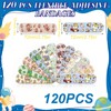 YanBous Pack of 120 Plasters - Waterproof and Breathable, Hypoallergenic,