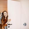 Pangda Concave Wall Door Bumper Stop Silver Stainless Steel Wall