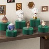 HeiMma 4 Pack Buffet Risers, Foldable Food Display Risers for